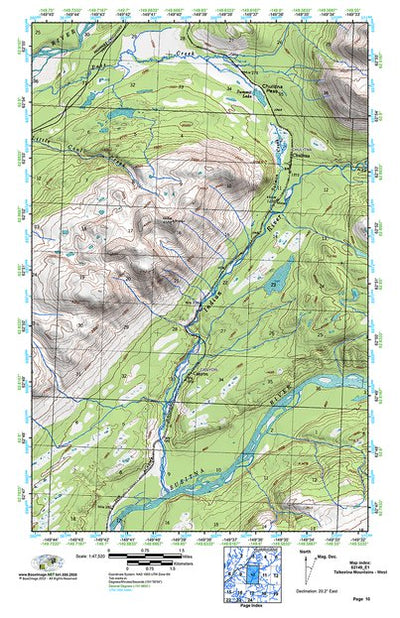 (62149e1) Page 010 Talkeetna Mountains - West Preview 1