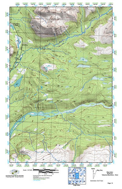 (62149e1) Page 011 Talkeetna Mountains - West Preview 1