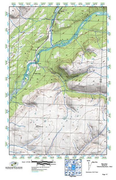 (62149e1) Page 017 Talkeetna Mountains - West Preview 1