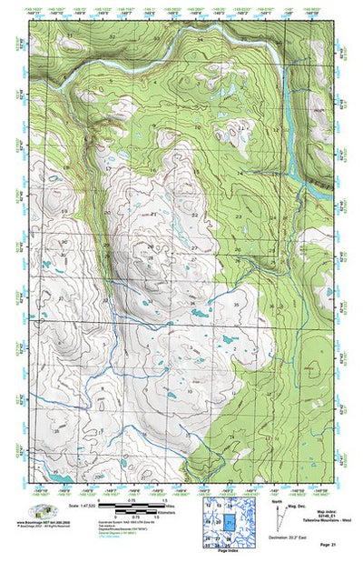 (62149e1) Page 021 Talkeetna Mountains - West Preview 1