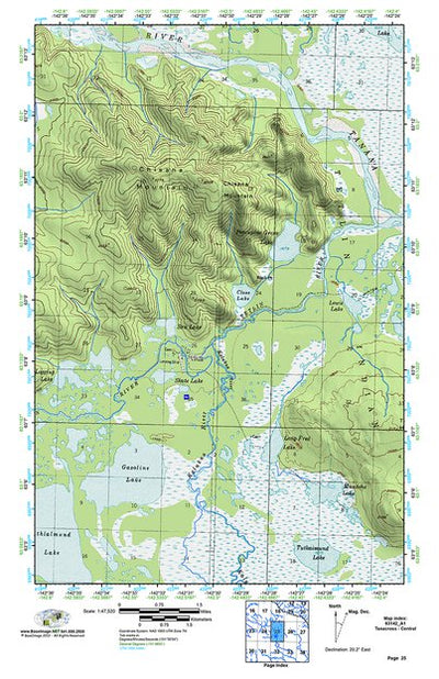 (63142a1) Page 025 Tanacross - Central Preview 1