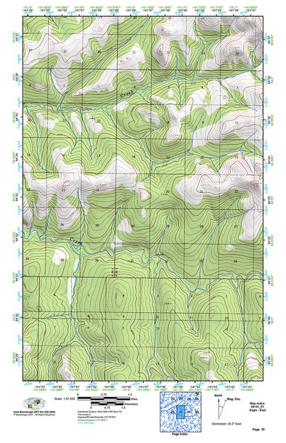 (64141e1) Page 030 Eagle - East Map by BaseImage Publishing | Avenza Maps