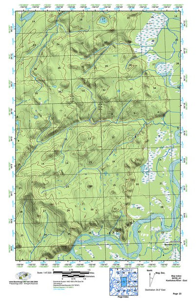 (64150a1) Page 023 Kantishna River - East Preview 1