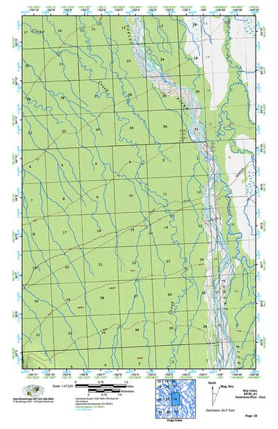 (64150a1) Page 028 Kantishna River - East Preview 1