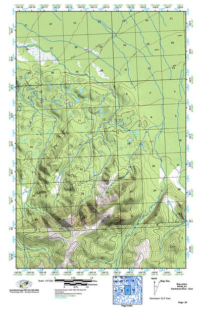 (64150a1) Page 034 Kantishna River - East Preview 1