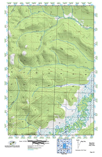 (64155a1) Page 020 Ruby - West Map by BaseImage Publishing | Avenza Maps