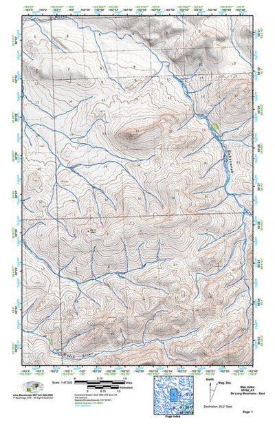 (68162a1) Page 001 De Long Mountains - East Preview 1