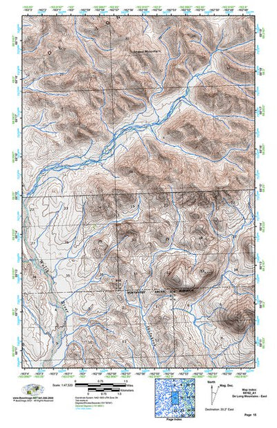 (68162a1) Page 015 De Long Mountains - East Preview 1