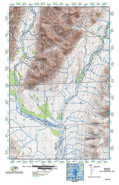 (68162a1) Page 020 De Long Mountains - East Preview 1