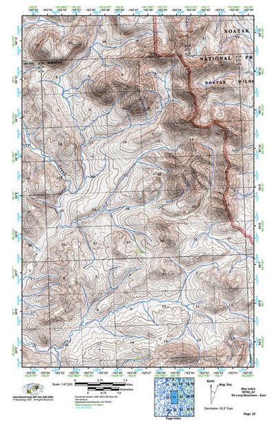 (68162a1) Page 023 De Long Mountains - East Preview 1