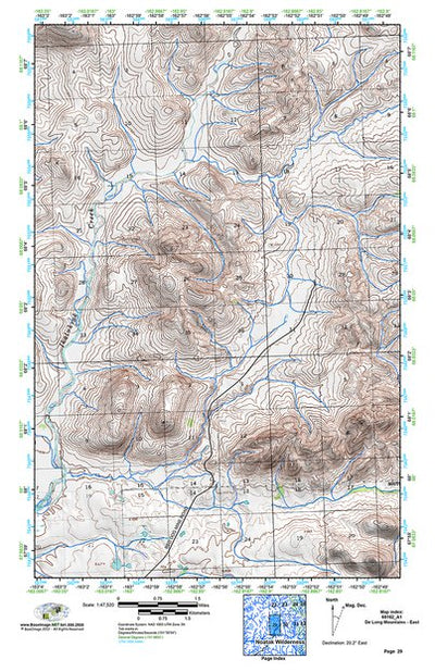 (68162a1) Page 029 De Long Mountains - East Preview 1