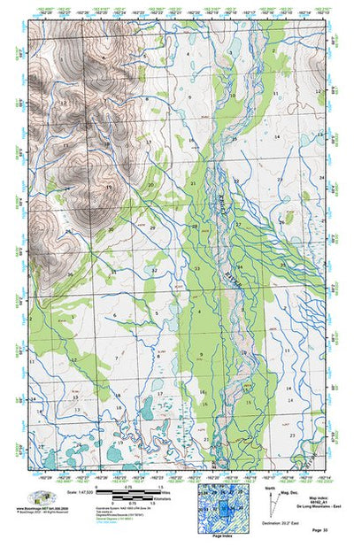 (68162a1) Page 033 De Long Mountains - East Preview 1