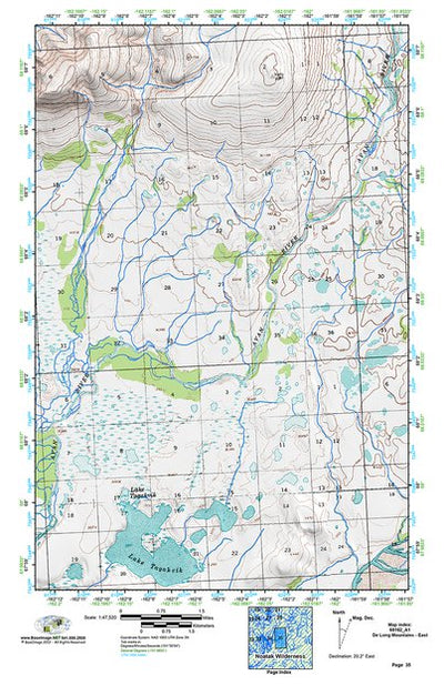 (68162a1) Page 035 De Long Mountains - East Preview 1