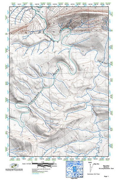 (68162e1) Page 001 De Long Mountains - East Preview 1
