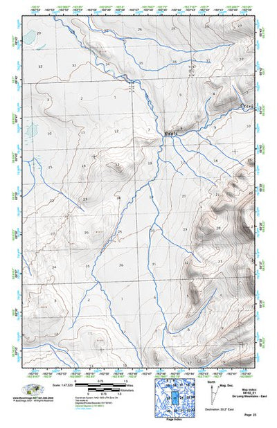 (68162e1) Page 023 De Long Mountains - East Preview 1