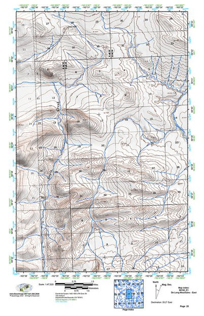 (68162e1) Page 025 De Long Mountains - East Preview 1