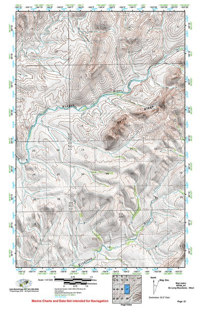 (68164a1) Page 021 De Long Mountains - West Preview 1