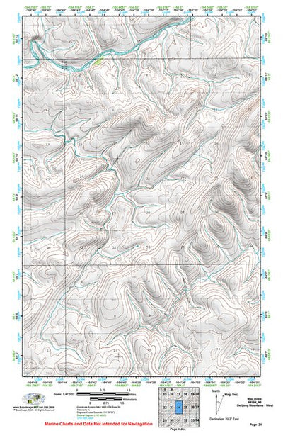 (68164a1) Page 024 De Long Mountains - West Preview 1