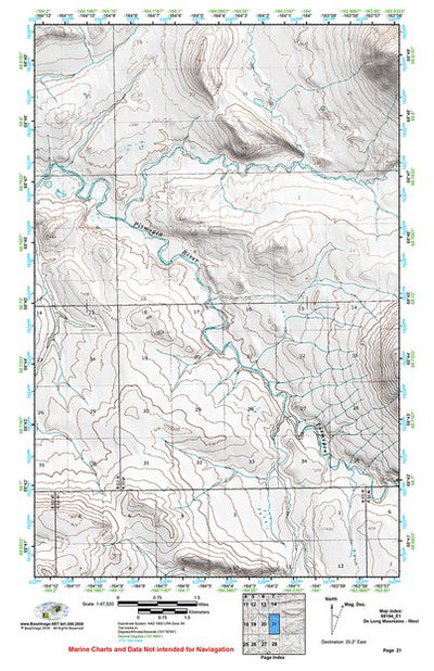 (68164e1) Page 021 De Long Mountains - West Preview 1