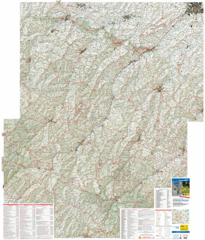 Carta Escursionistica Appennino Faentino ED. 2024 Preview 1