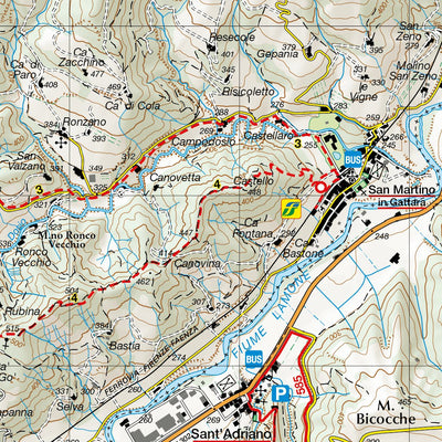 Carta Escursionistica Appennino Faentino ED. 2024 Preview 2