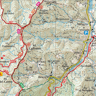 Carta Escursionistica Appennino Faentino ED. 2024 Preview 3