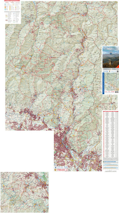 CARTA DEI SENTIERI DELLA PROVINCIA DI PRATO ED. 2023 Preview 1