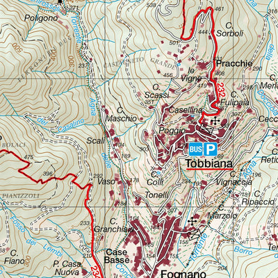 CARTA DEI SENTIERI DELLA PROVINCIA DI PRATO ED. 2023 Preview 3