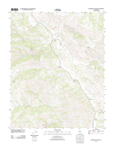 Bickmore Canyon, CA (2012, 24000-Scale) Preview 1