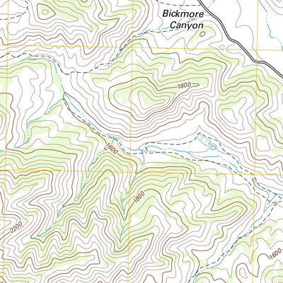 Bickmore Canyon, CA (2012, 24000-Scale) Preview 2