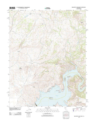 Millerton Lake West, CA (2012, 24000-Scale) Preview 1
