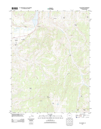 Gillam Draw, CO (2013, 24000-Scale) Preview 1