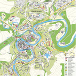 Český Krumlov city map – UNESCO site Preview 1