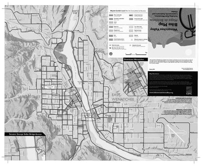 Wenatchee Valley Bike Map 2024 Preview 1