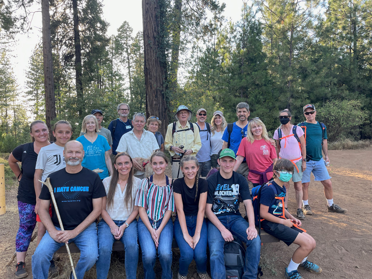 Arnold Rim Trail volunteers