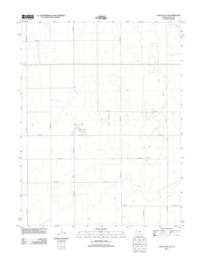 Lake Scott SE, KS (2012, 24000-Scale) Preview 1