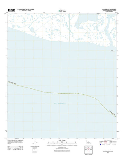 Oyster Bayou, LA (2012, 24000-Scale) Preview 1