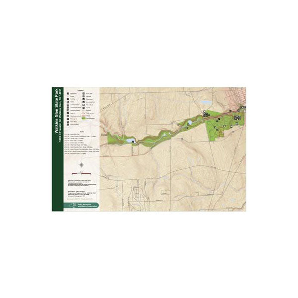 Watkins Glen State Park Trail Map