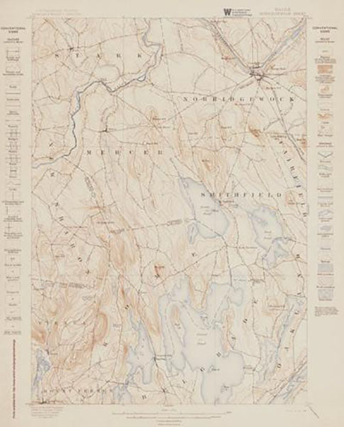 ME-NORRIDGEWOCK: Authoritative US Topos Historic 1898