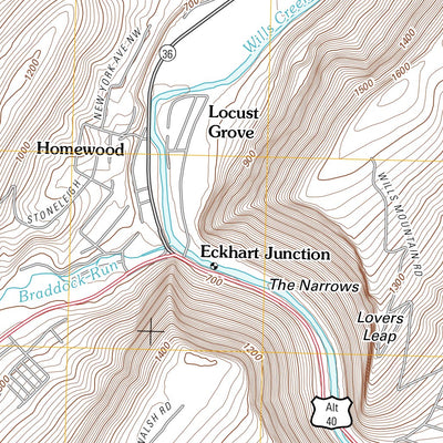 Cumberland, MD-PA-WV (2011, 24000-Scale) Preview 3