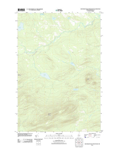 Boundary Bald Mountain, ME (2011, 24000-Scale) Preview 1