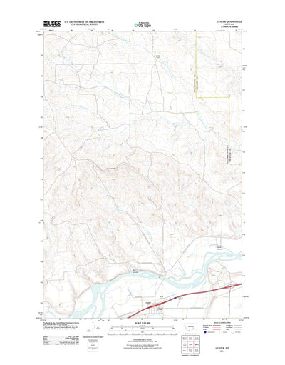Custer, MT (2011, 24000-Scale) Preview 1