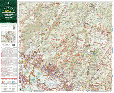 Carta Escursionistica di Monte Morello 2024 Preview 1