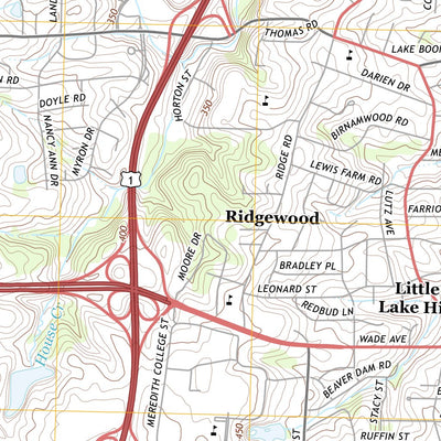 Raleigh West, NC (2013, 24000-Scale) Preview 2