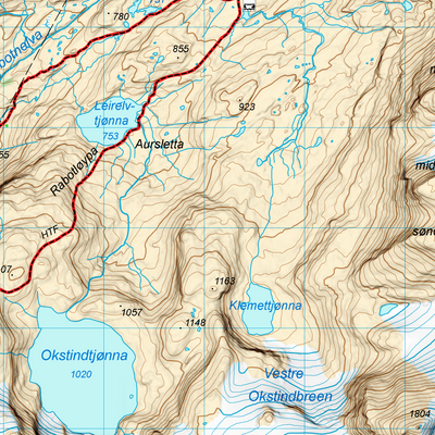 Okstindane - Hemnes kommune Preview 2