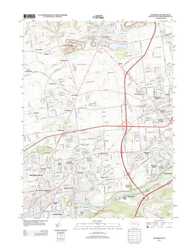 Nazareth, PA (2013, 24000-Scale) Preview 1