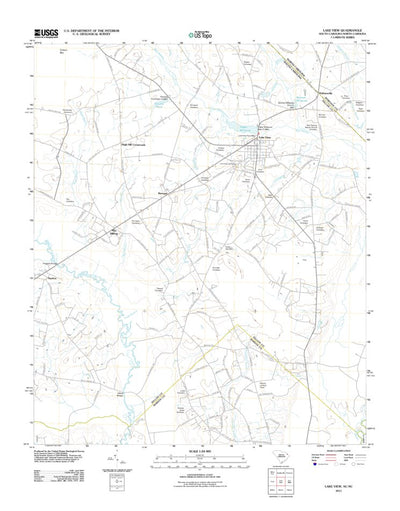 Lake View, SC-NC (2011, 24000-Scale) Preview 1