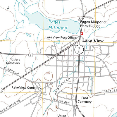 Lake View, SC-NC (2011, 24000-Scale) Preview 3