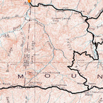 Great Smoky Mountains National Park 1931/1978 Topographic Map West Half Preview 3