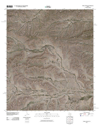 Toms Canyon, TX (2010, 24000-Scale) Preview 1